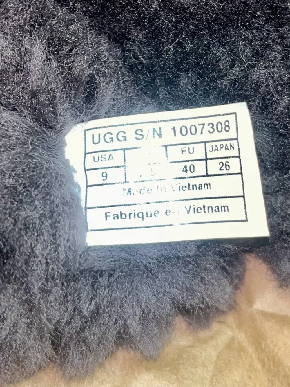UGG Tall Suede Winter Boots in Dark Brown with Shearling Trim